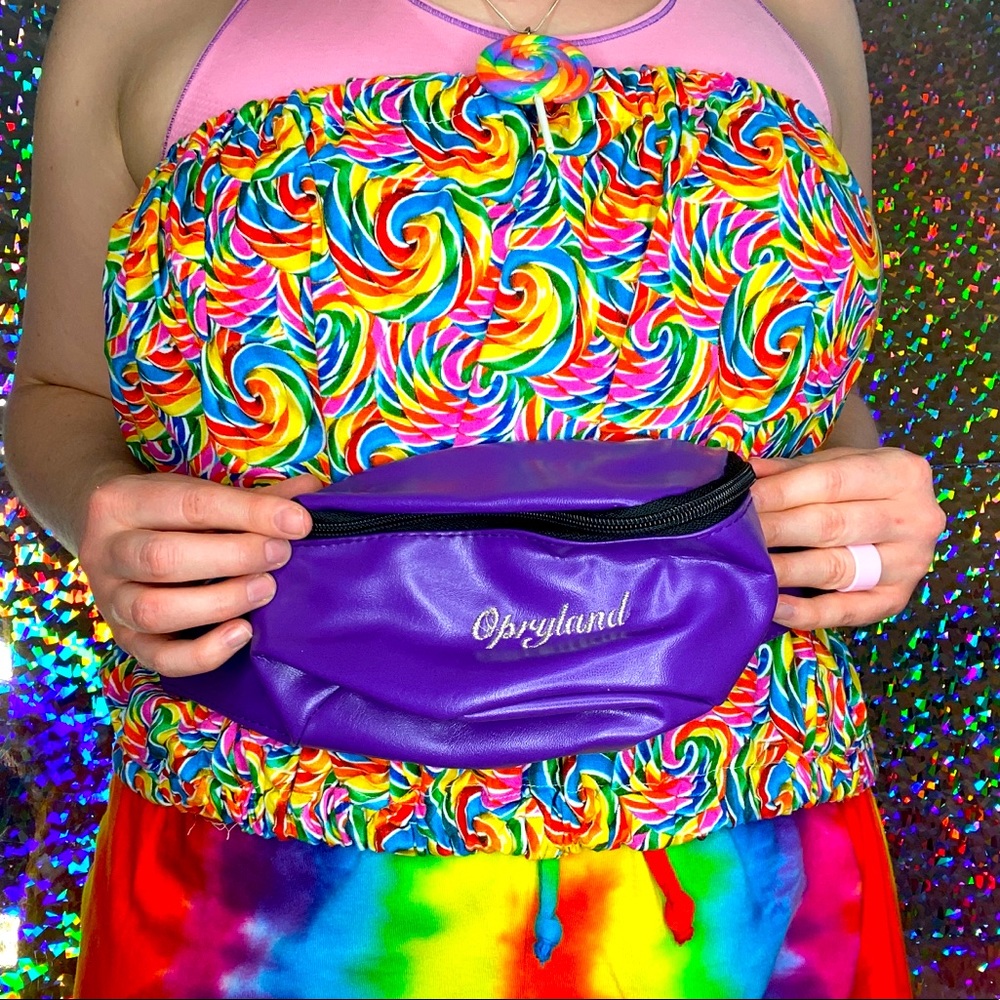 RARE Opryland purple fanny pack!